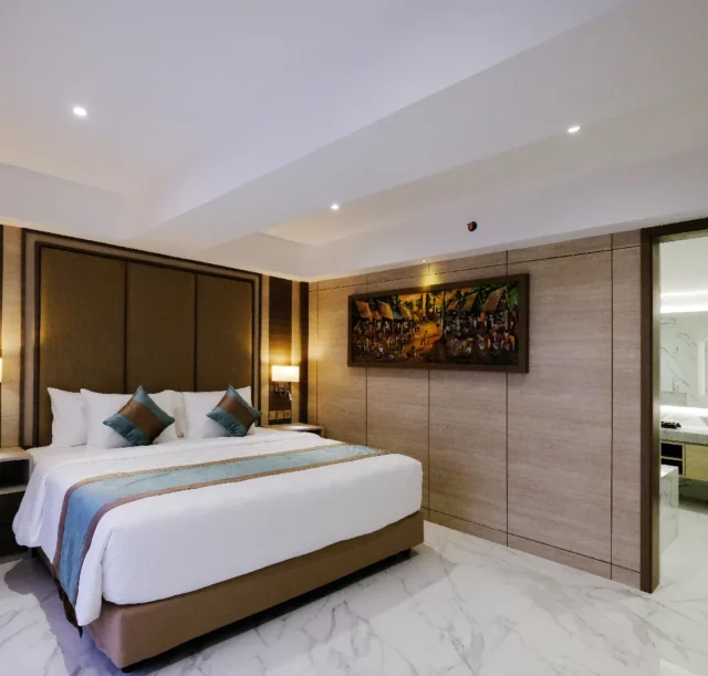 DoA - Junior Suite_4_edited King Size Bed